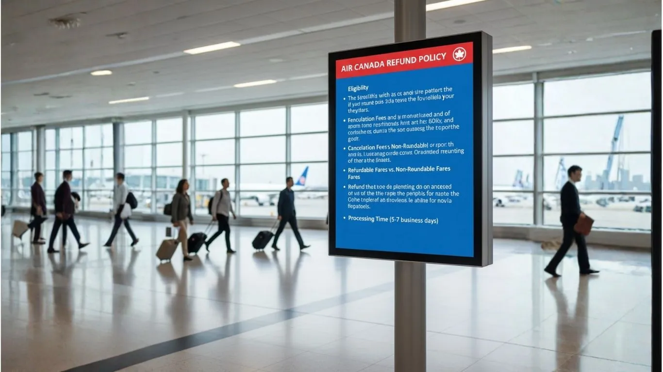 Air Canada Refund Policy