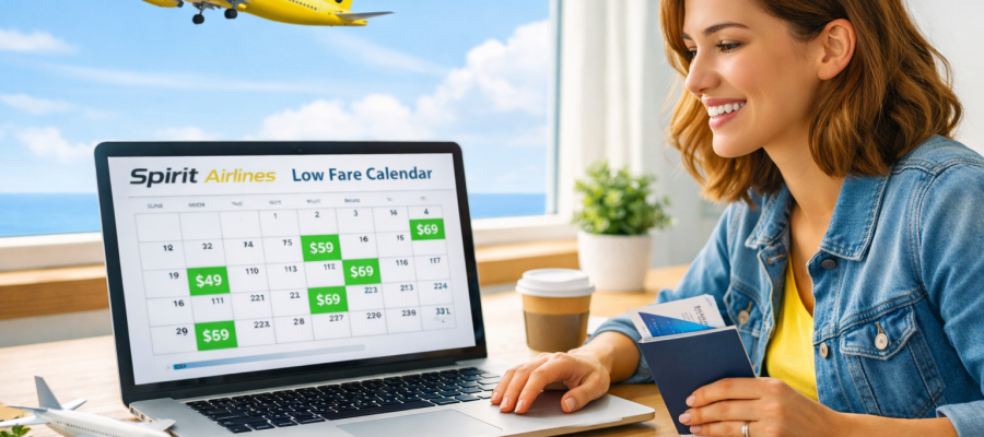 Spirit Airlines Low Fare Calendar