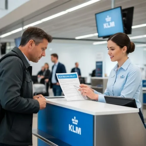 klm airlines refund policy