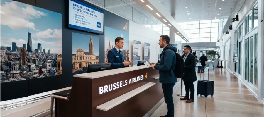 Brussels Airlines Cancellation Policy USA – Refunds, Fees & 24-Hour Rules